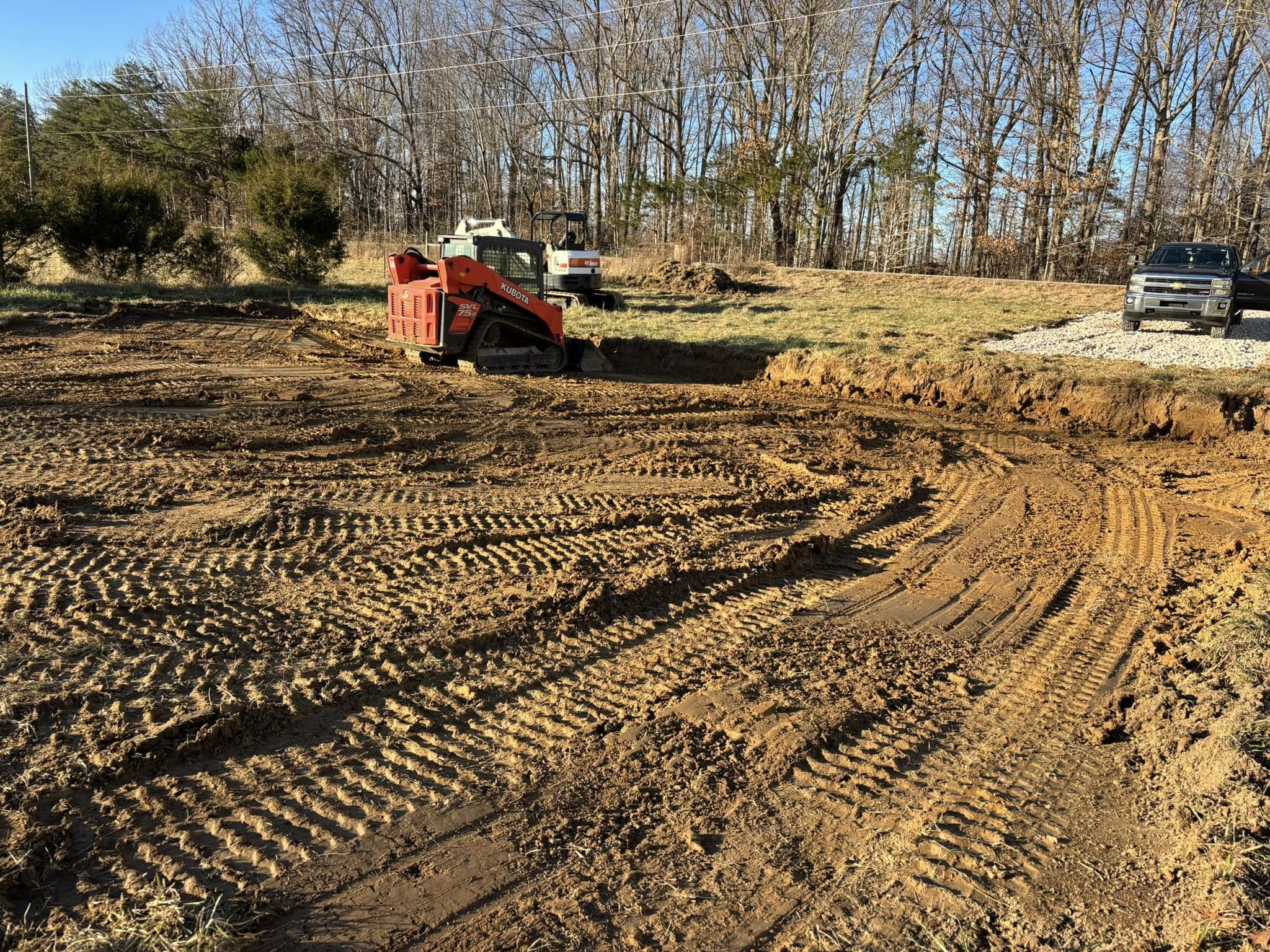 Grading and site work